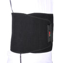 Black Lumbar Lower Back Waist Support Brace Compression Belt Under Clothing for Women Men Adults