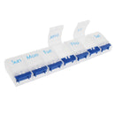 7 Days Week Pill Tablet Medicine Capsule Box Container Storage Organizer Sunday to Saturday