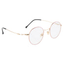 Unisex Stylish Round Non-prescriptio Eyeglasses Glasses Clear Lens Eyewear Frame, Anti Eyestrain