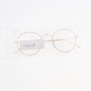 Vintage Retro Full Rim Round Women Glasses Eyeglasses Metal Frame Spectacles Plain Glass