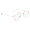 Vintage Retro Full Rim Round Women Glasses Eyeglasses Metal Frame Spectacles Plain Glass