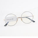 Fashion Unisex Spectacles Eight-square Shaped Frame Eyeglasses for Decor when Go Out or Party