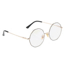 Fashion Unisex Spectacles Eight-square Shaped Frame Eyeglasses for Decor when Go Out or Party