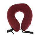Comfortable Portable Rollable Memory Foam U-Shaped Neck Pillow, Head Cushion Support Rest Car, Office Nap, Home, Travel