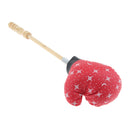 Wood Spring handle Massage Hammer Stick Knock Massager, Body Shoulder Back Neck Arm Leg Waist Self Massage Tool for Fatigue Relief