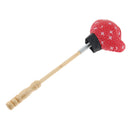 Wood Spring handle Massage Hammer Stick Knock Massager, Body Shoulder Back Neck Arm Leg Waist Self Massage Tool for Fatigue Relief
