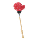 Wood Spring handle Massage Hammer Stick Knock Massager, Body Shoulder Back Neck Arm Leg Waist Self Massage Tool for Fatigue Relief