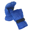 1 Pair, Winter Blue Ski & Snowboard Gloves, Anti-slip PU Palm, Waterproof & Windproof Snow Mittens for Skiing, Snowboarding for Men & Women