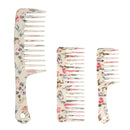 3-part Anti-static Comb with Wide Tooth And Detangling Hair for
