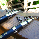 ZANLURE 2.4m/3.6m Glass Fiber Sea Telescopic Fishing Rod Reel Combo Sea Fishing Suit
