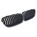 Pair Carbon Fiber ABS Front Kidney Grille For BMW F18 F10 F11 5 Series 2010-2016
