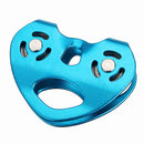 Pro 25kN Double Sheave Rope Climbing Pulley for Mountain Rock Tree Climbing