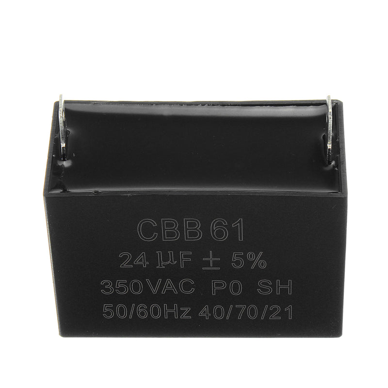 Brushless Gas & Diesel Generator Capacitor AVR CBB61 350V 24uF 50/60Hz E212600