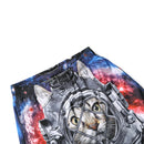 S5266 Beach Shorts Board Shorts 3D Astronaut Space Cat Printing Fast Drying Waterproof Elasticity