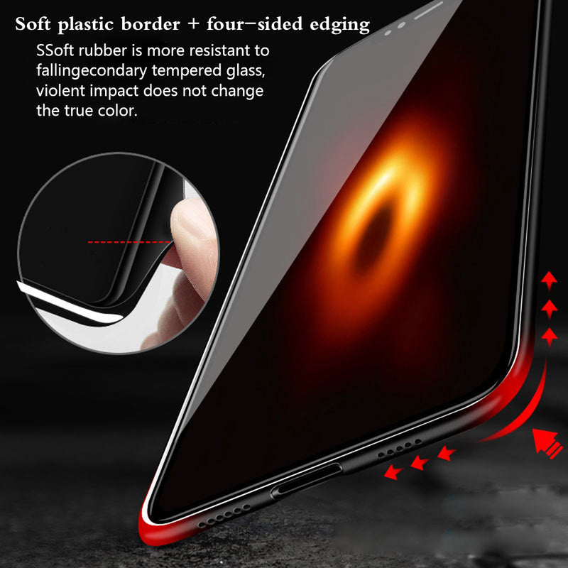Bakeey Black Hole Scratch Resistant Tempered Glass Protective Case For Xiaomi Mi 9 / Xiaomi Mi9 Transparent Edition