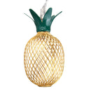 Battery Powered 2.3M 20LEDs Warm White Pineapple Shaped Outdoor Lanterns String Lights For Holidays