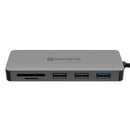 MantisTek H3 7-In-One Type-C to USB 3.0 4K Display PD Charge Hub TF SD Card Reader