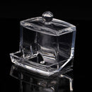 Q-tip Storage Boxes Cotton Swab Holder Clear Acrylic Cosmetic Makeup Case Hotel Supplies
