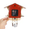 KB-002 Wooden Cuckoo Clock 3D Swing Clock Cartoon Wall Clock Bird Time Bell Alarm Watch