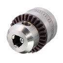 Electric Drill Chuck Capacity 0.6-6mm Thread 3/8-24UNF 1/4"Hex Shank Power Tools