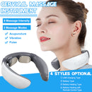 Intelligent Neck Meridian Electric Massager Electrotherapy Cervical Spine Instrument Pulse Vibration Kneading