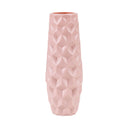 Nordic Style Flower Vase Origami Plastic Mini Bottle Imitation Ceramic Pot Decorations