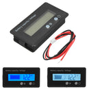 12V 6-63V LCD Acid Lead Lithium Battery Capacity Indicator Voltage Digital Voltmeter