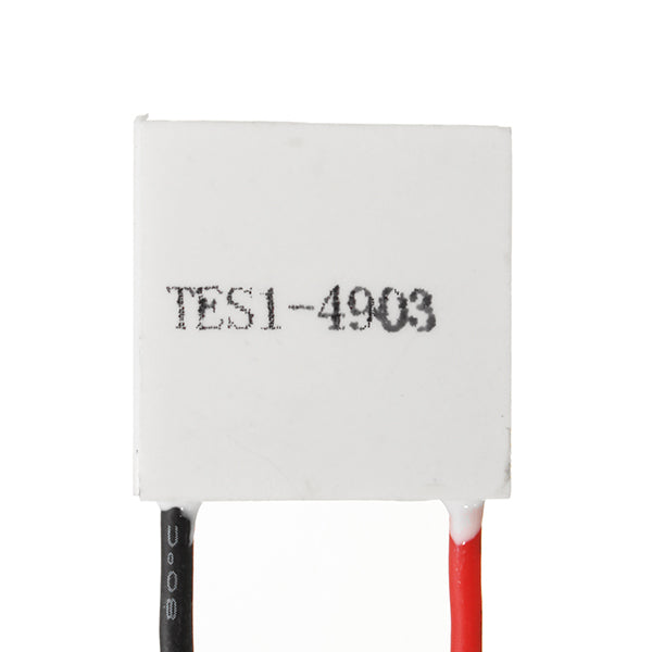 TES1-4903 20x20mm 5V Thermoelectric Cooler Semiconductor Refrigeration Film Heatsink Peltier Module