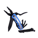 LAOTIE 8 IN 1 MultiFunctional Tools Bicycle Repair Outdoor Tool Field Survival Repair Tool Knife