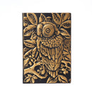 Handmade Vintage 3D Embossed Owl Travel Diary Notebook Journal Leather Notepad
