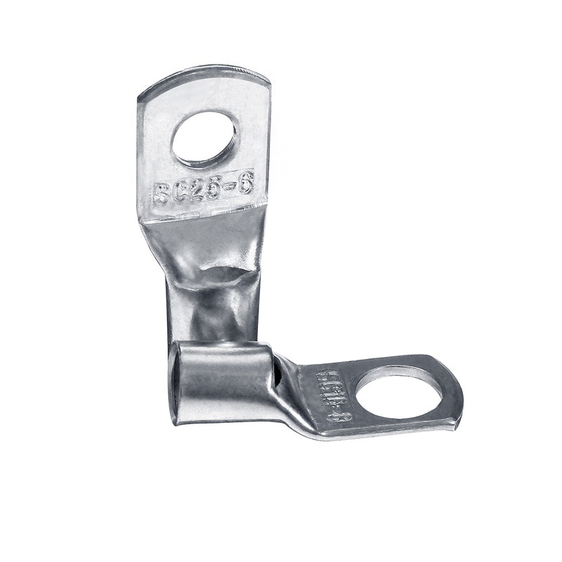 60PCS SC Tinned Copper Lug Ring Wire Connectors Bare Cable Terminals