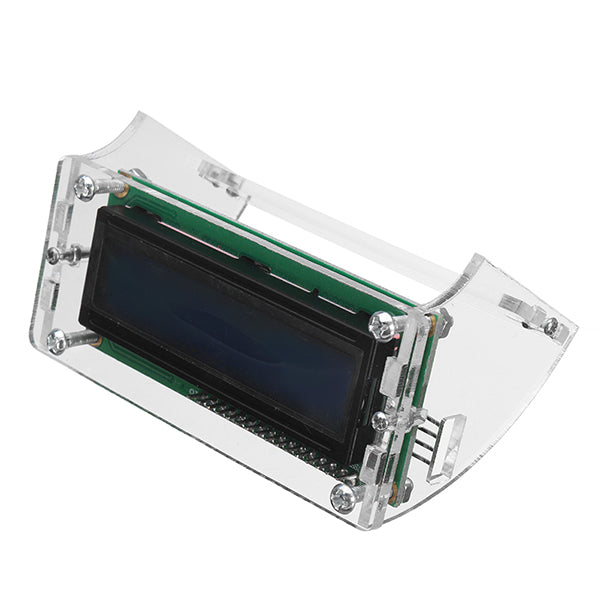 5pcs LCD1602 LCD Shell For 1602 Blue/Yellow And I2C 1602 Blue/Yellow Green Backlight LCD Module Case