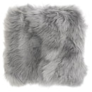 Car Seat Sheepskin Cushion Sofa Pillow Wool Warmer Pad for Home Office Use