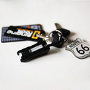 SUNREI Fun 40LM 6Modes USB Rechargeable KeyChain Light EDC LED Flashlight Black/Yellow/Orange/Blue