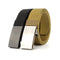 AWMN 125cm Nylon Waist Leisure Belts Zinc Alloy Quick Release Inserting Buckle Tactical Belt