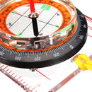 Outdooors Base Plate Ruler Map Scale Compass Scouts Camping Hiking Kit