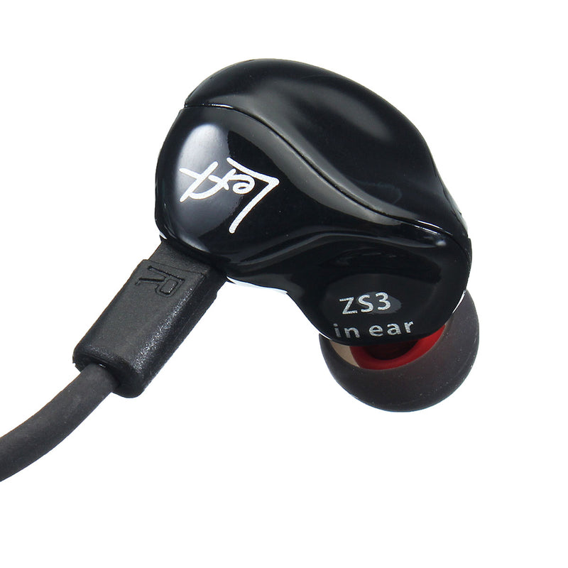KZ ZS3 HiFi Noise Isolate In-ear Headphone Music Sports Heavy Bass Stereo Earphone with Mic