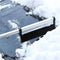 2 In 1 Aluminum Alloy Telescopic Folding Snow Removal Shovel Brush Ice Scraper Car Vehicle Tool Kit