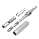 8pcs 5/16-1/4 Inch Self Centering Door Window Hinge Set Twist Wood Drill Bit Hole Puncher