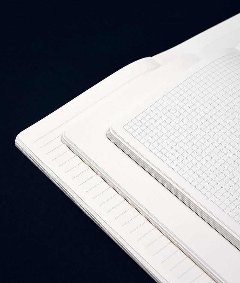 2pcs Noble Paper NoteBook From Xiaomi Youpin PU Cover Slot Book for Office Travel with a Gift Notebook