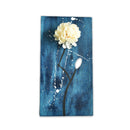 22.5x11.5cm Village Board Painted Flower Creative Wall Bedroom Plants Pendant Haning Decorations