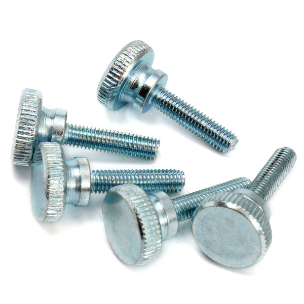 M3 M4 M5 Thumb Nut Thread Carbon Steel Knurled For Motorcycle Bike Car