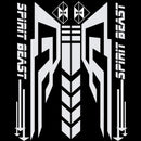 SPIRIT BEAST Reflective Motorcycle Stickers Gas Fuel Tank Protector Car Decoration
