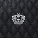 Car Center Console Arm Rest Pad Cover Protector Cushion Crown Diamond Crystal