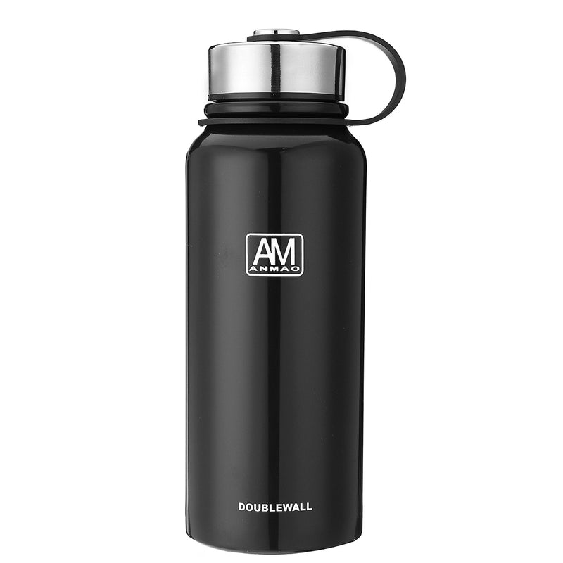 800ML Double Walled Water Bottle Vacuum Flasks Insulated Stainless Steel Drinks Bottle
