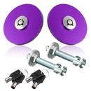 Universal Push Button Billet Hood Pins Lock Clip Car Quick Latch Bonnet Kit