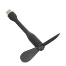 Mini Micro and USB Fan Cooler Flexible Fan For Samsung Android Cell Phone