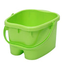 9" Deep Foot Spa Bath Massager Foot Tub Water Spa Plastic Bucket with Rolling Massage for Soaking