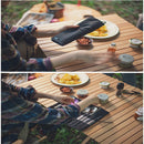 Naturehike NH19C010-D 600D Oxford Cloth Portable Tableware Bag Outdoor Camping Picnic Bag Spoon Chopsticks Fork Storage Bag