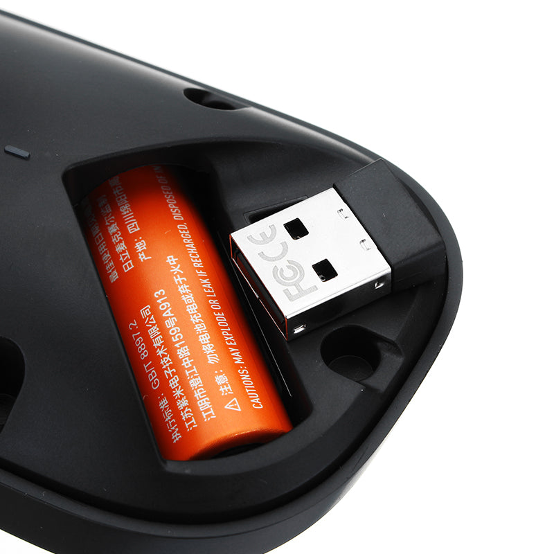 Original XIAOMI 1200DPI 2.4GHz 4 Buttons Wireless Optical Mouse For PC Laptop